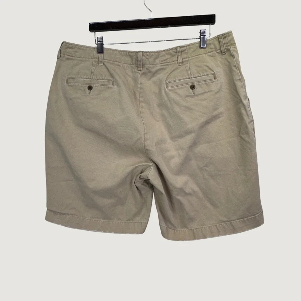 Polo Ralph Lauren Chino Shorts 38 Tan Khaki Cotton Twill Preppy Classic Fit‎